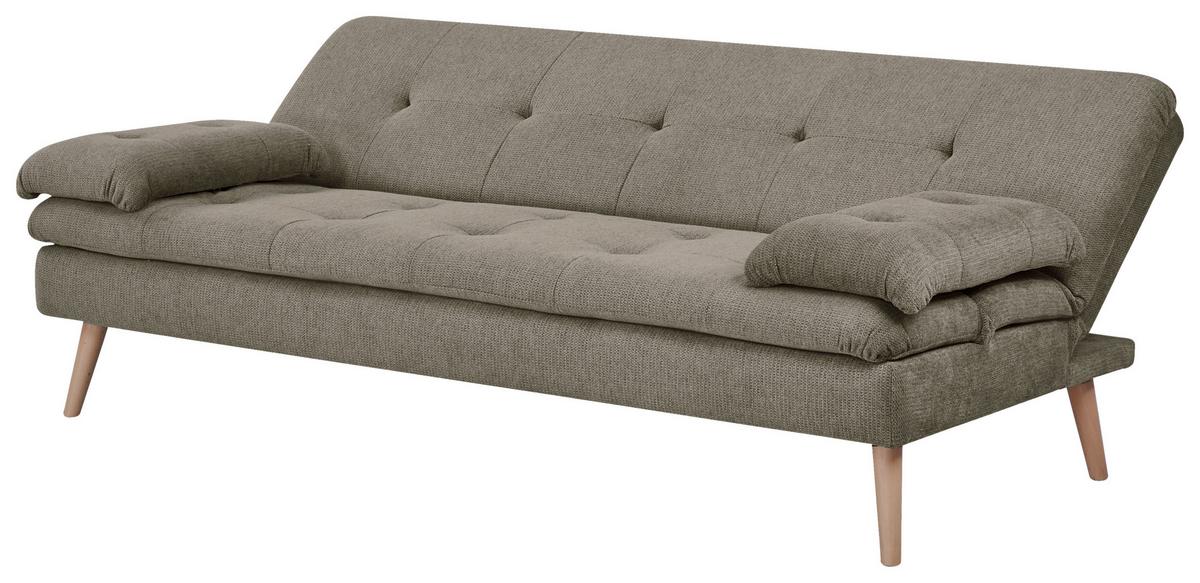 Zofa Armano, Posteljna Funkcija, Rjava - naravne barve/rjava, Basics, tekstil/les (190/83/87cm) - P & B