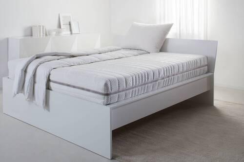 Taschenfederkernmatratze XXL-Feel ca. 140x200cm - Weiss, Textil (140/200cm) - Premium Living
