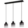 HÄNGLAMPA ESTELLE - svart, metall/glas (64/12/120cm) - Mömax