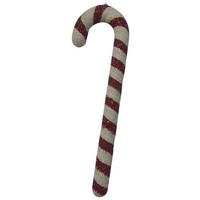 Dekorativni Obesek Candy Cane - rdeča/bela, kovina/umetna masa (27/91,4/6,7cm) - Mömax