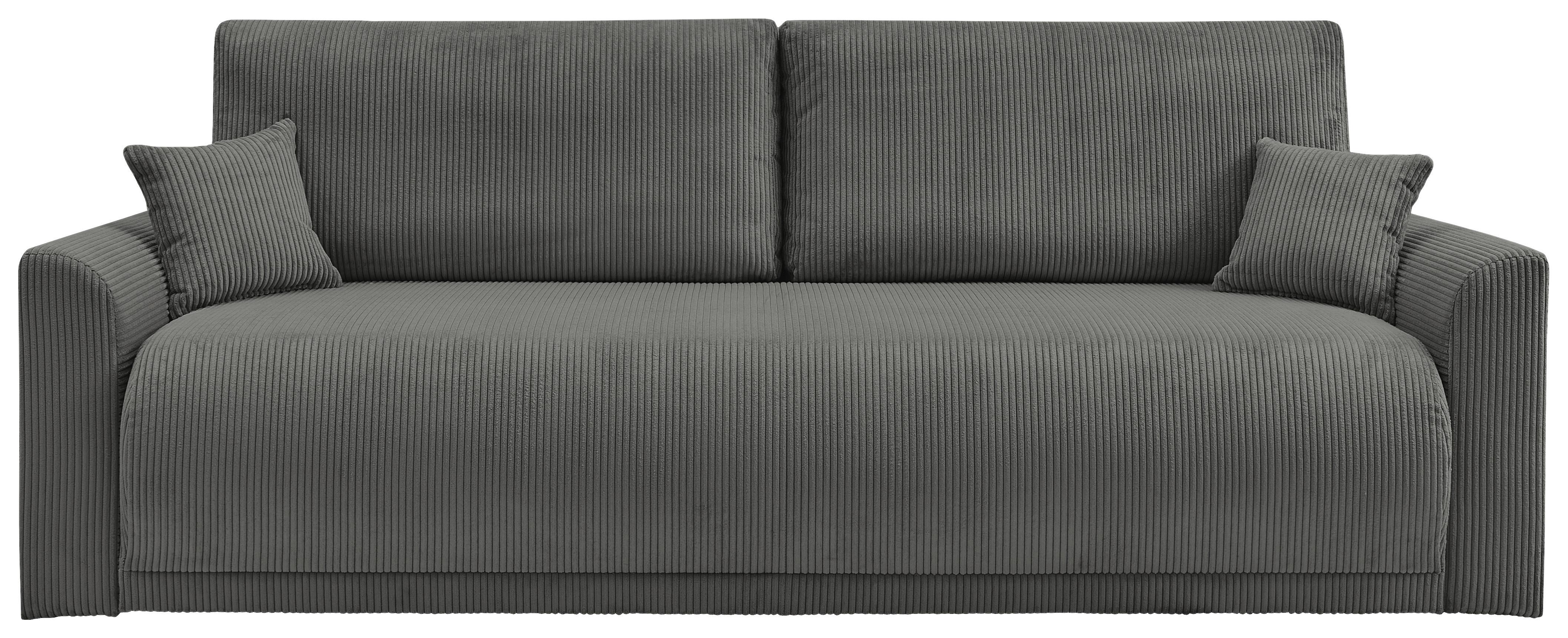 CANAPEA EXTENSIBILA KIM - gri închis, Modern, lemn (234/90/103cm) - Modern Living