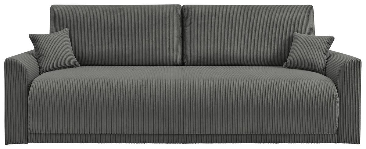 Trosjed Na Razvlačenje Kim - tamno siva, Moderno, drvo (234/90/103cm) - Modern Living