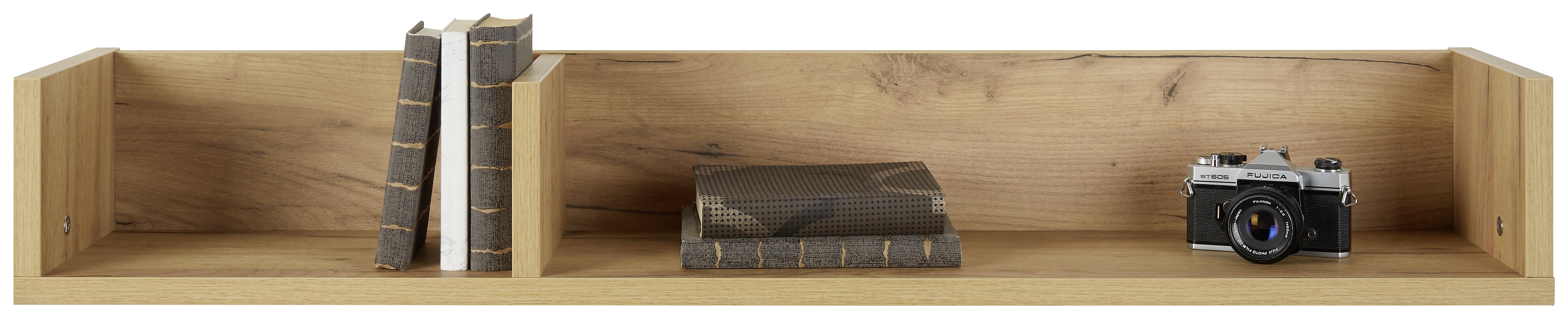 Wandboard in Eichefarben - Eichefarben, MODERN, Holzwerkstoff (120/18/23cm) - Modern Living