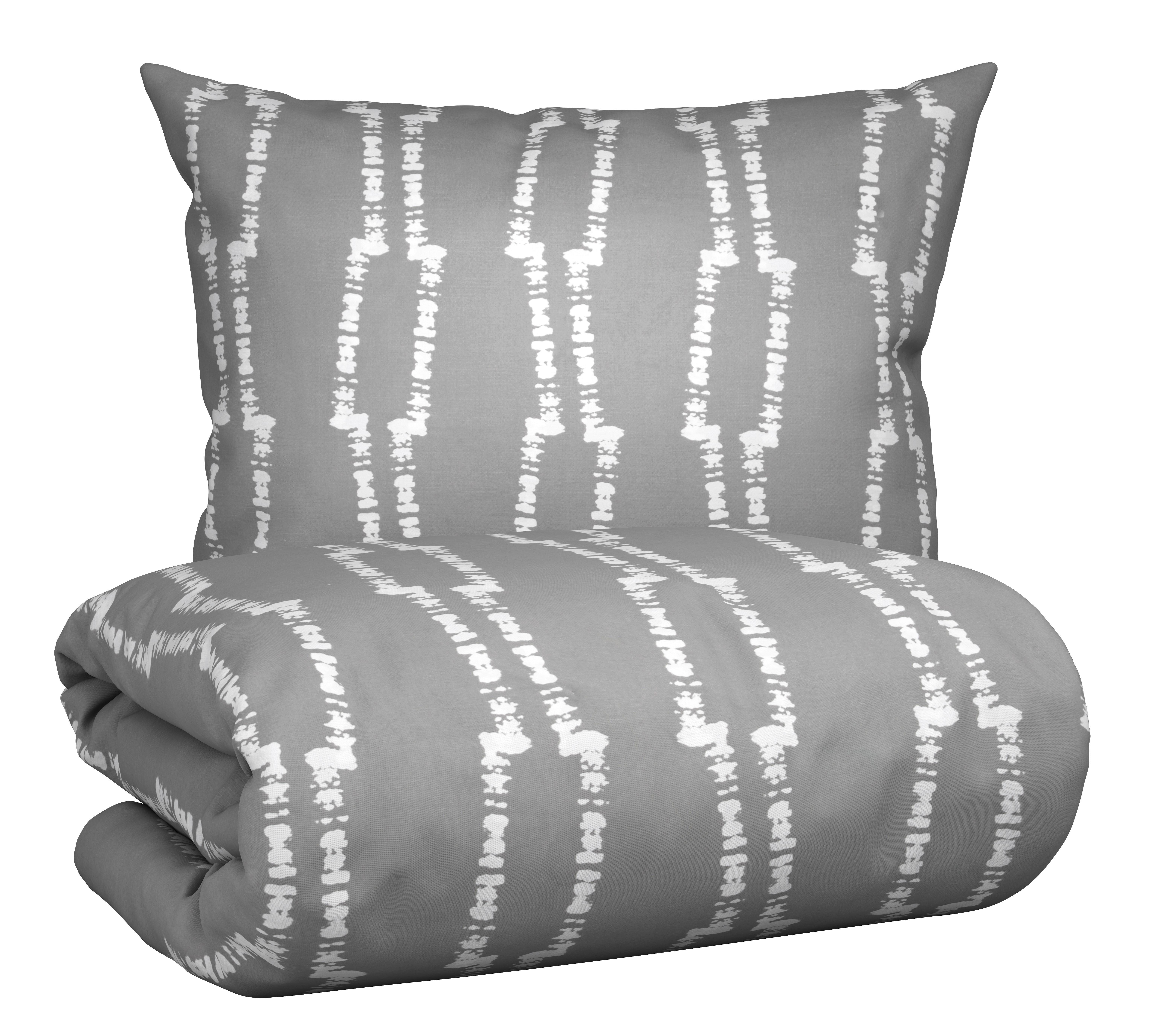 BETTWÄSCHESET LINUS - Grau, Modern, Textil (160/210cm) - Modern Living