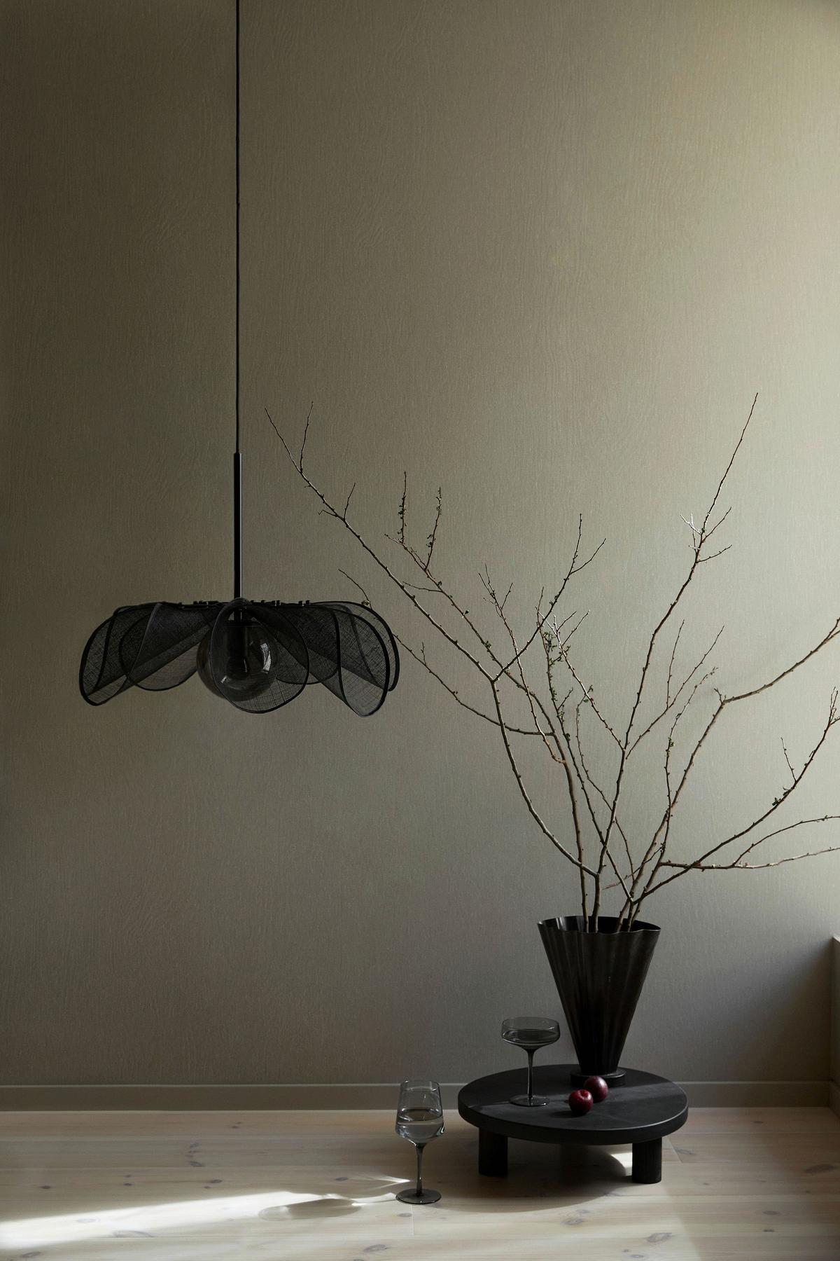 Pendelleuchte Styrka max. 40 Watt - Schwarz/Grau, Basics (63/63/50cm) - Markslöjd