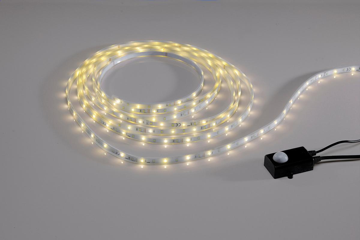 TAŚMA LED 81207-00 TEANIA - biały/przezroczysty, Design, tworzywo sztuczne/metal (500/1,5/0,5cm) - P & B