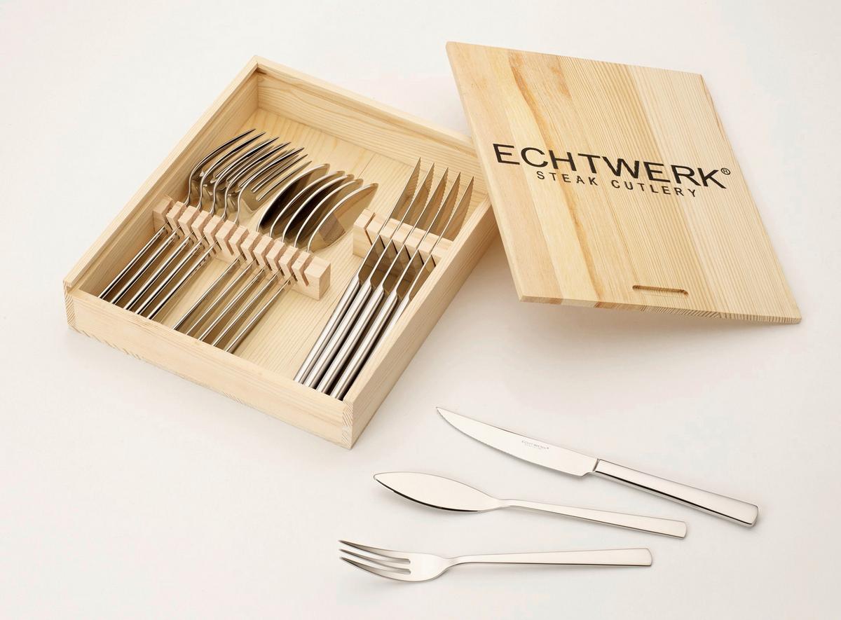 Pribor Za Zrezke Sarre, 18-Delni - barve nerjavečega jekla, Moderno, kovina - Echtwerk