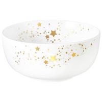 MISECZKA DO MUSLI 001.772115 - biały/kolor złoty, Design, ceramika (15cm) - Seltmann Weiden