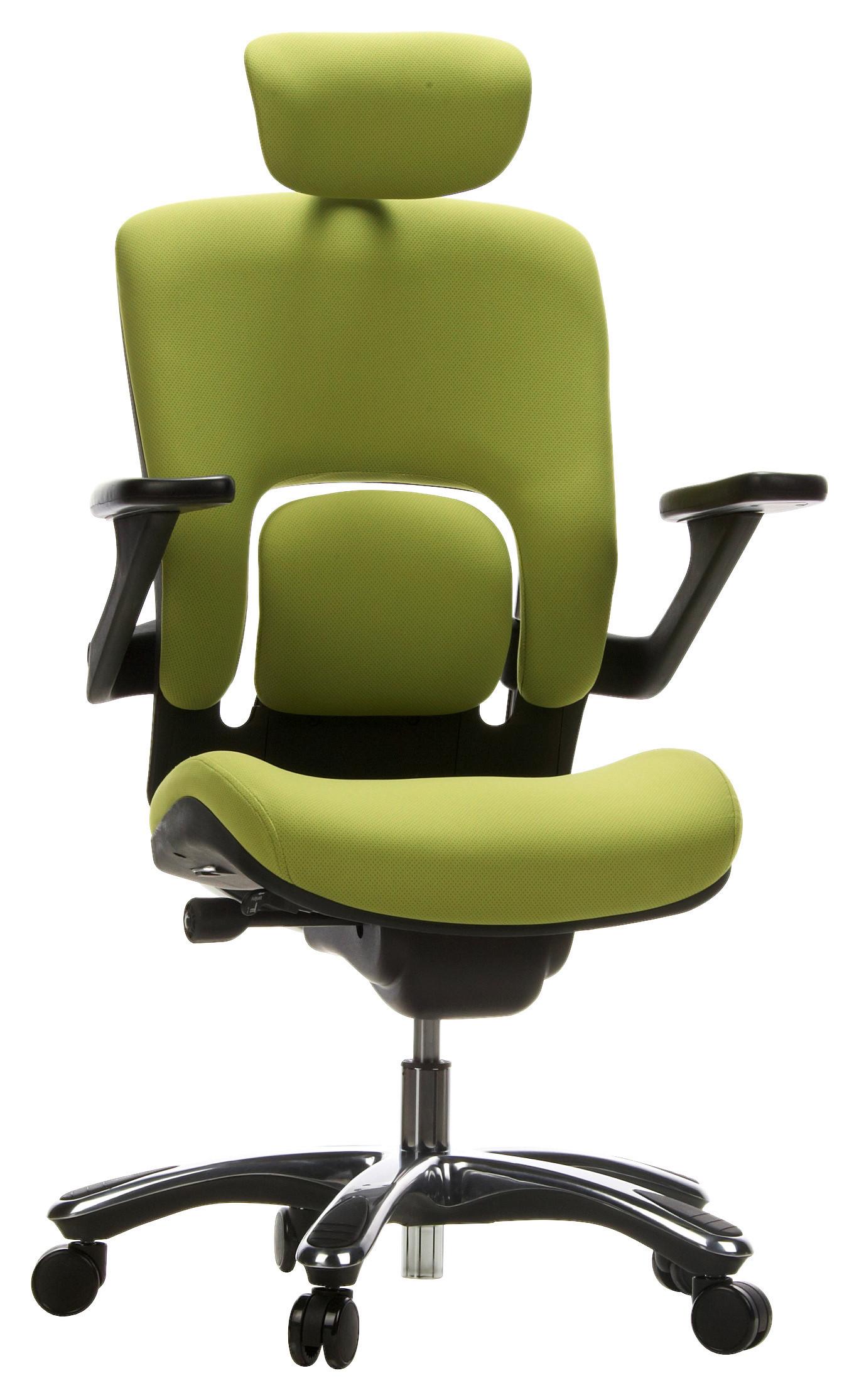 Pisarniški Stol Vapor Lux, Zelena - barve kroma/črna, Basics, kovina/umetna masa (58/119/50cm) - MID.YOU