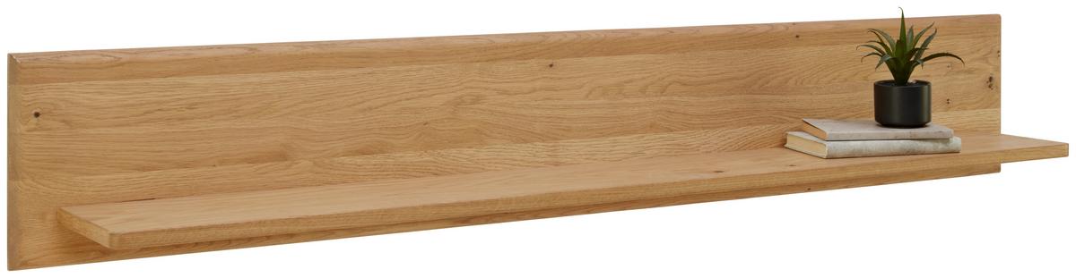 Polica Valera - divji hrast, Moderno, leseni material/les (150/24/22cm) - Premium Living
