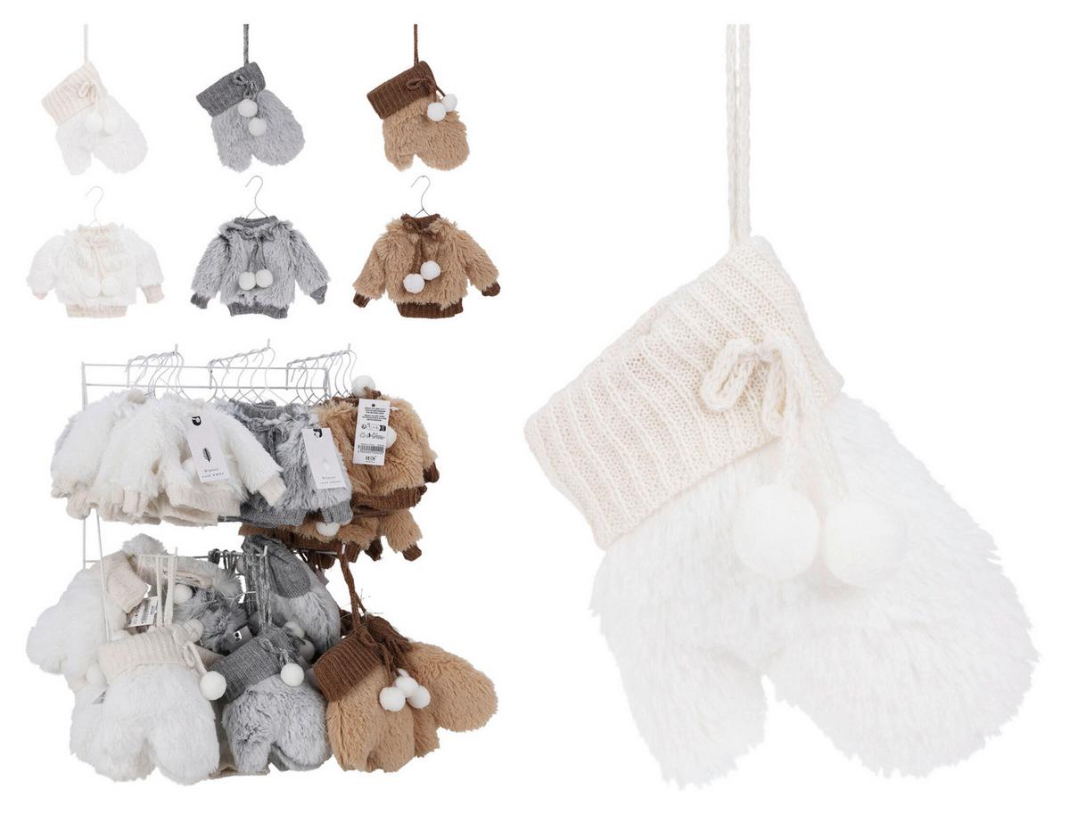 Dekohänger COZY - Multicolor, Textil (9/11cm)