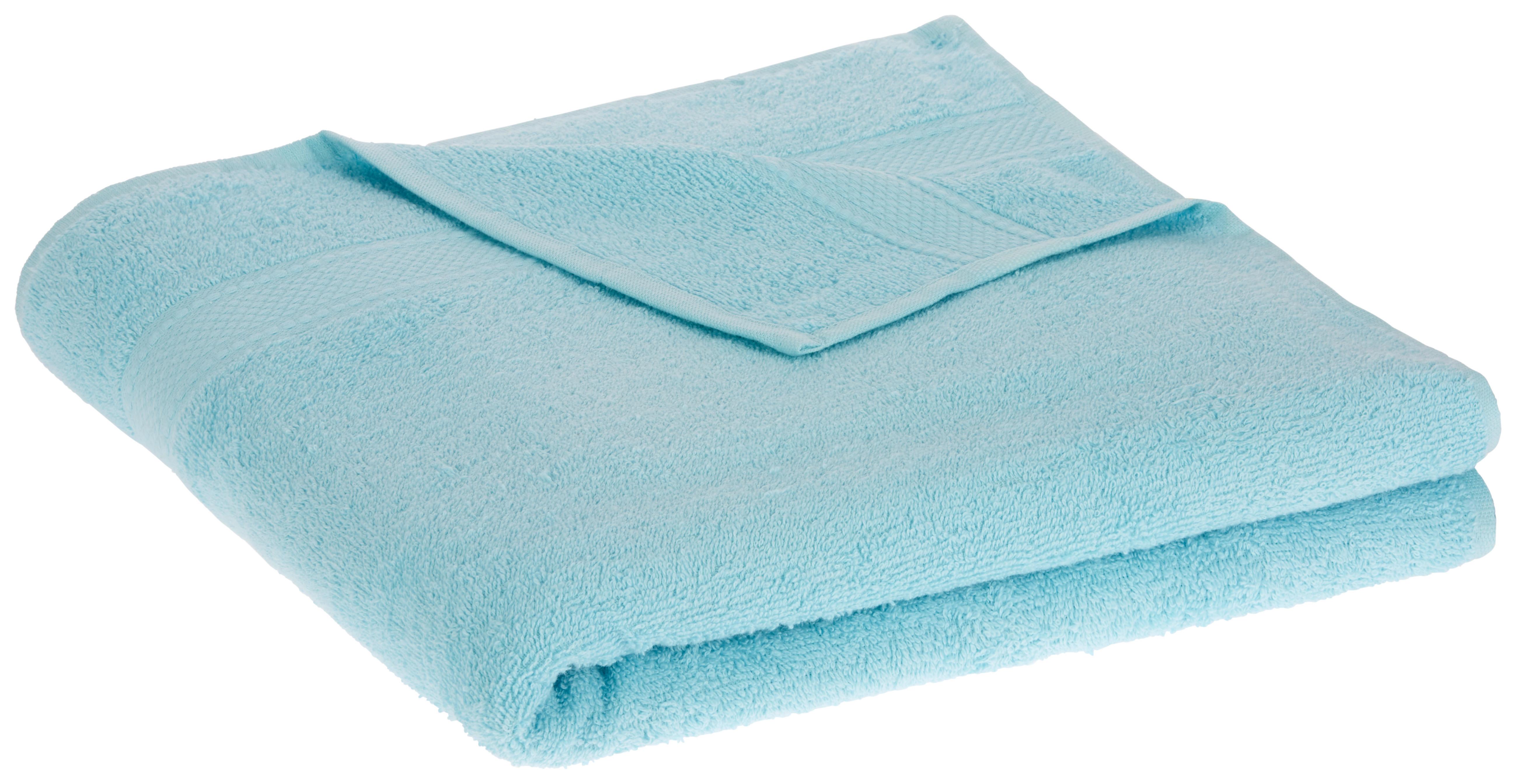 Duschtuch Cindy in Türkis ca.70x140cm - Türkis, Textil (70/140cm) - Modern Living