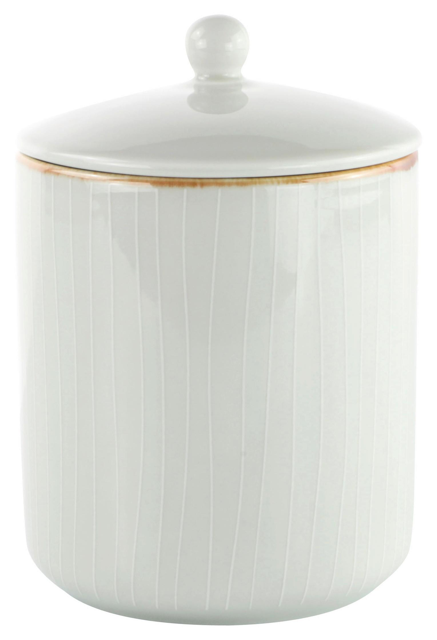 POJEMNIK KUCHENNY BERGEN - beżowy, Design, ceramika (11/14cm) - Landscape