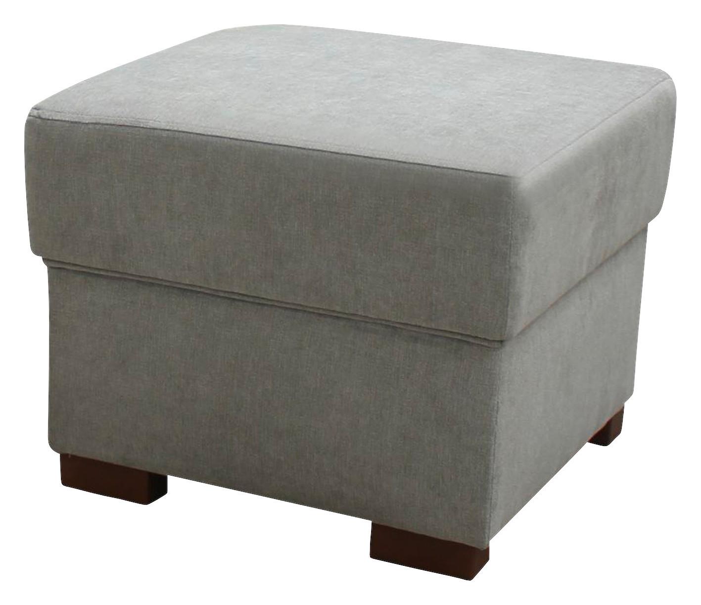 Taburet CHANDLER - gri deschis, Design, textil (51/43/51cm) - Mömax
