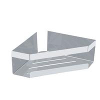 PÓŁKA PRYSZNICOWA MELETO - kolor stalowy, Konventionell, metal (28,5/8/18cm) - Schöner Wohnen