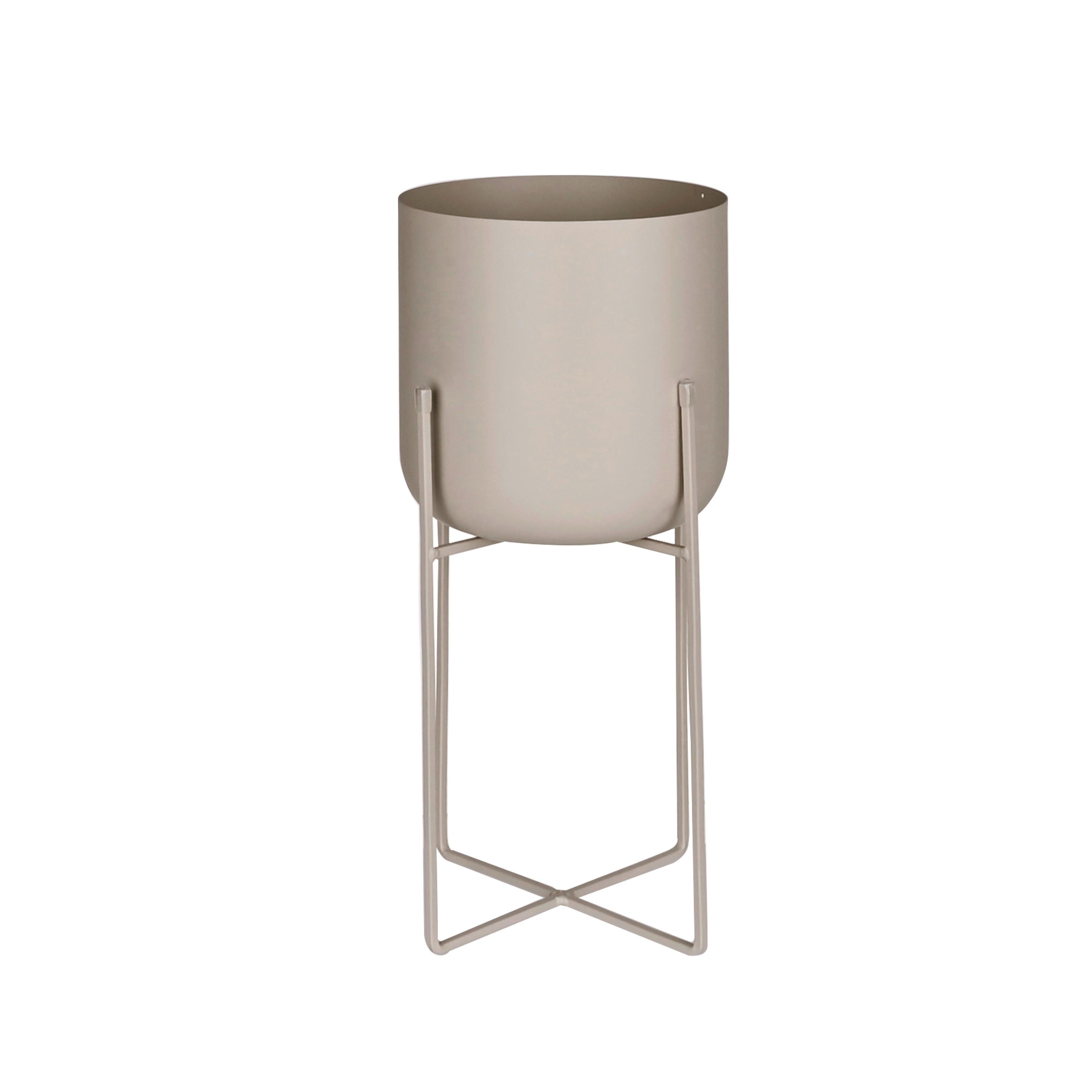 DONICA K4546-SET2-GY - szary, Trend, metal (20/45cm) - Ambia Home