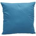 Zierkissen Zippmex Dunkelblau 50x50cm - Dunkelblau, Textil (50/50cm) - Based Zierkissen Zippmex Dunkelblau 50x50cm - Dunkelblau, Textil (50/50cm) - Based
