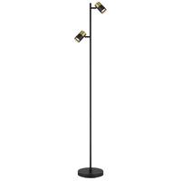 Stehleuchte Brisbon Schwarz max. 5 Watt - Design (21,5/23/154cm) - Globo