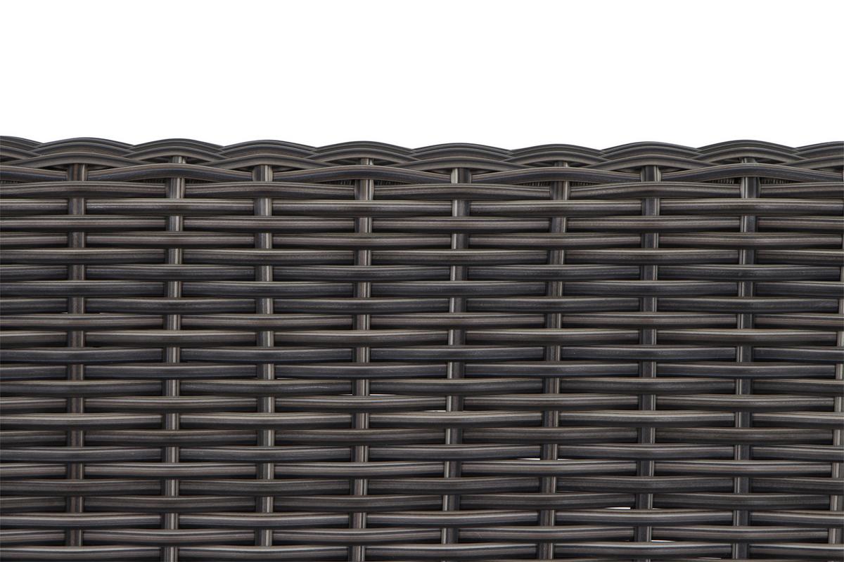 Loungegarnitur Corido Grau - Grau, Basics, Keramik/Kunststoff (302/88/219cm) - Siena Garden
