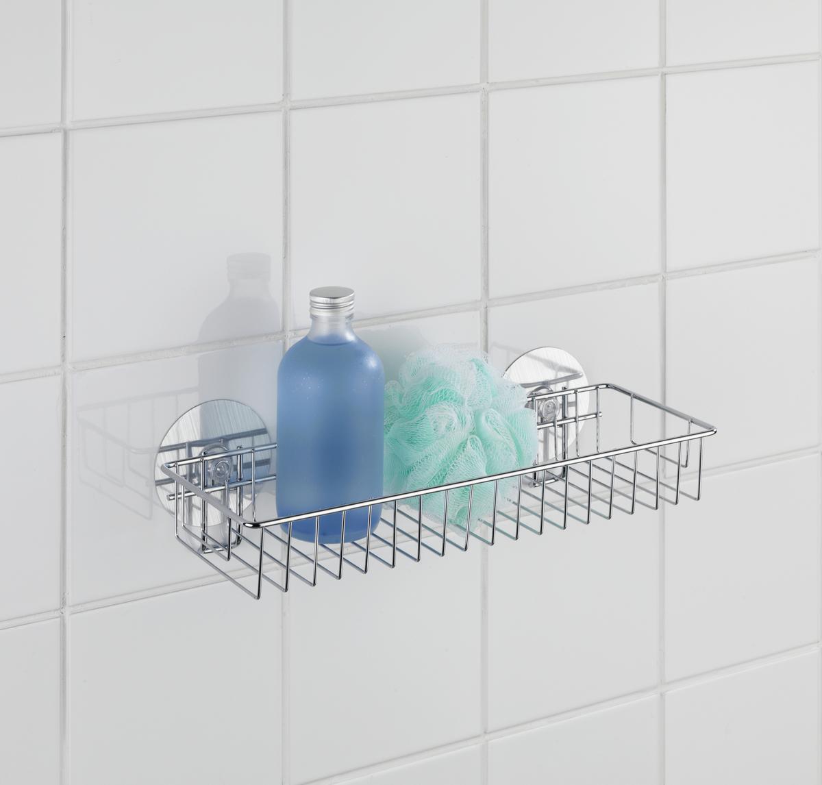 Duschregal aus Stahl - MODERN, Metall (35/9,5/14cm) - Mömax