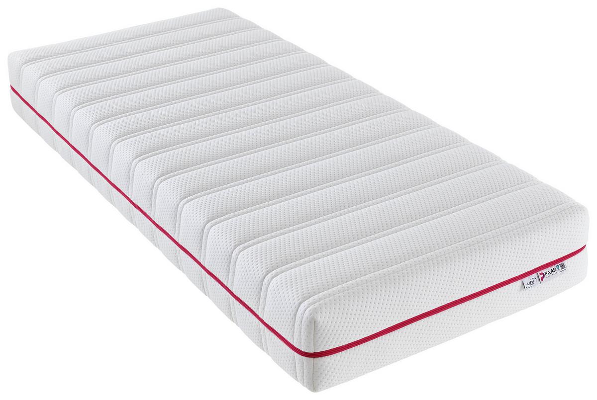 Kaltschaummatratze La Pur Eco H3+H4 ca. 160x200cm - Weiß, Textil (160/200cm) - Nadana
