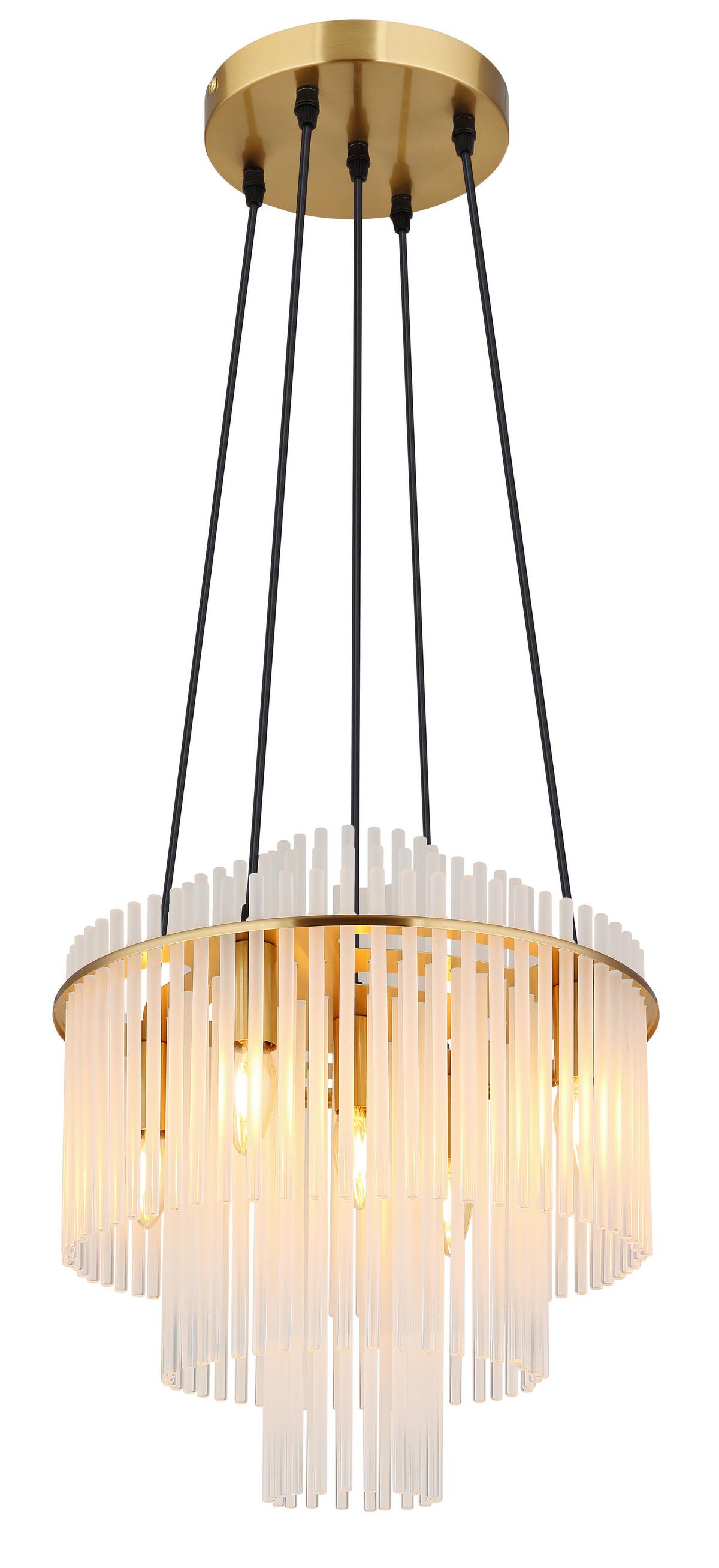 Viseća Svjetiljka Gorley - bijela/prozirno, Basics, metal (40/120cm) - Globo