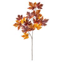 Biljka Umjetna Ahornblattzweig I - narančasta/smeđa, Basics, plastika (90cm) - Mömax