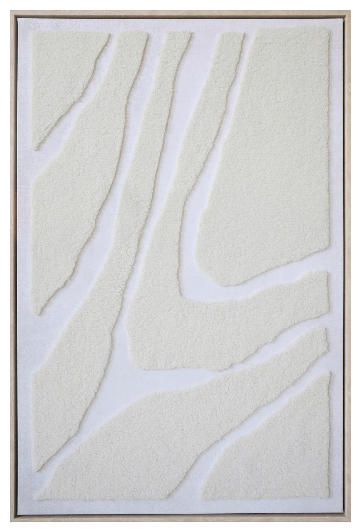 Keilrahmenbild Lotta Natur/Weiß ca. 60x90cm - Naturfarben/Weiß, MODERN, Holzwerkstoff/Kunststoff (60/90cm) - Mömax