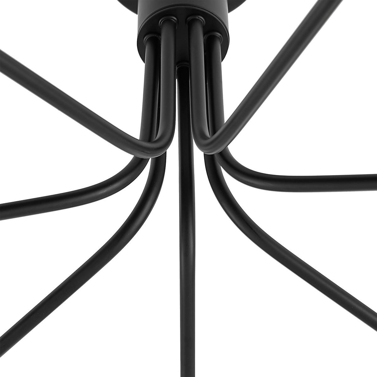 LAMPA SUFITOWA WIDNES - ciemnoszary, Design, metal/szkło (65/40cm) - Novel