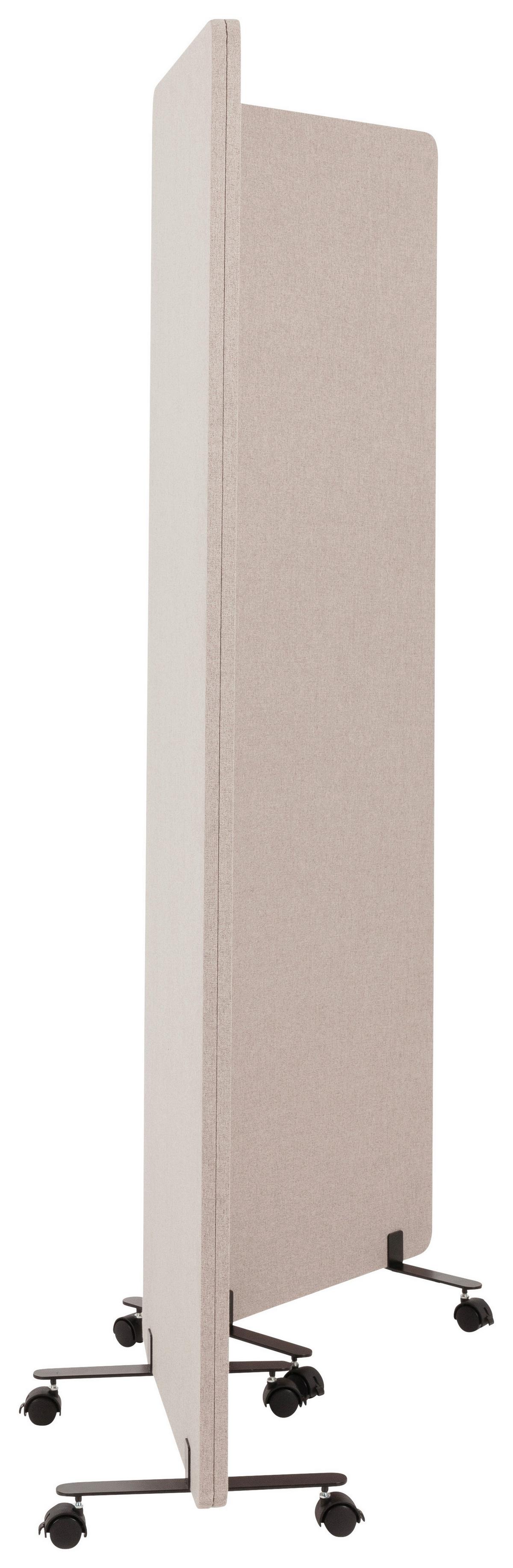 Pregradna Stena Flexmiut, Taupe - rjavosiva, Basics, kovina/umetna masa (60/177/35cm) - MID.YOU