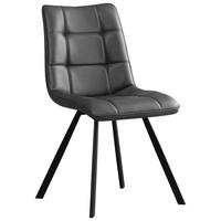 Stolica Bond - crna/antracit, Basics, drvo/metal (47/86/61cm) - Mömax
