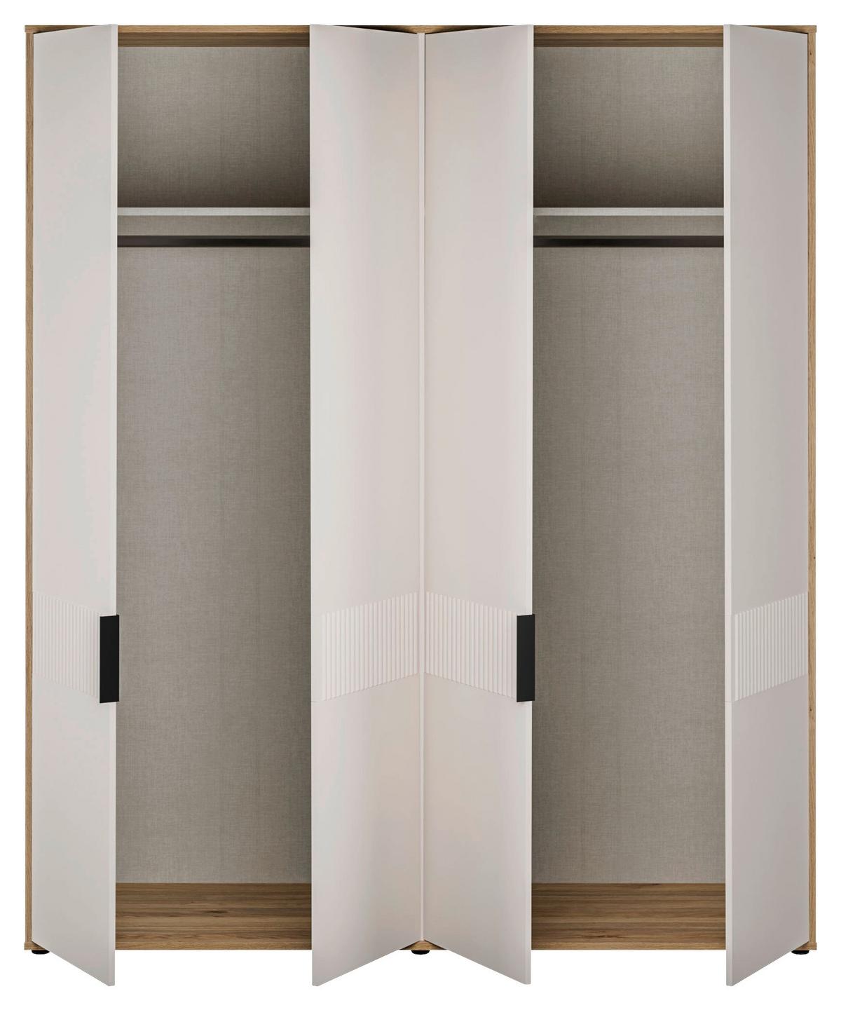 Ormar Seravel - boje hrasta/boje pijeska, Konvencionalno, drvni materijal/metal (179,3/214,3/59,4cm) - Modern Living