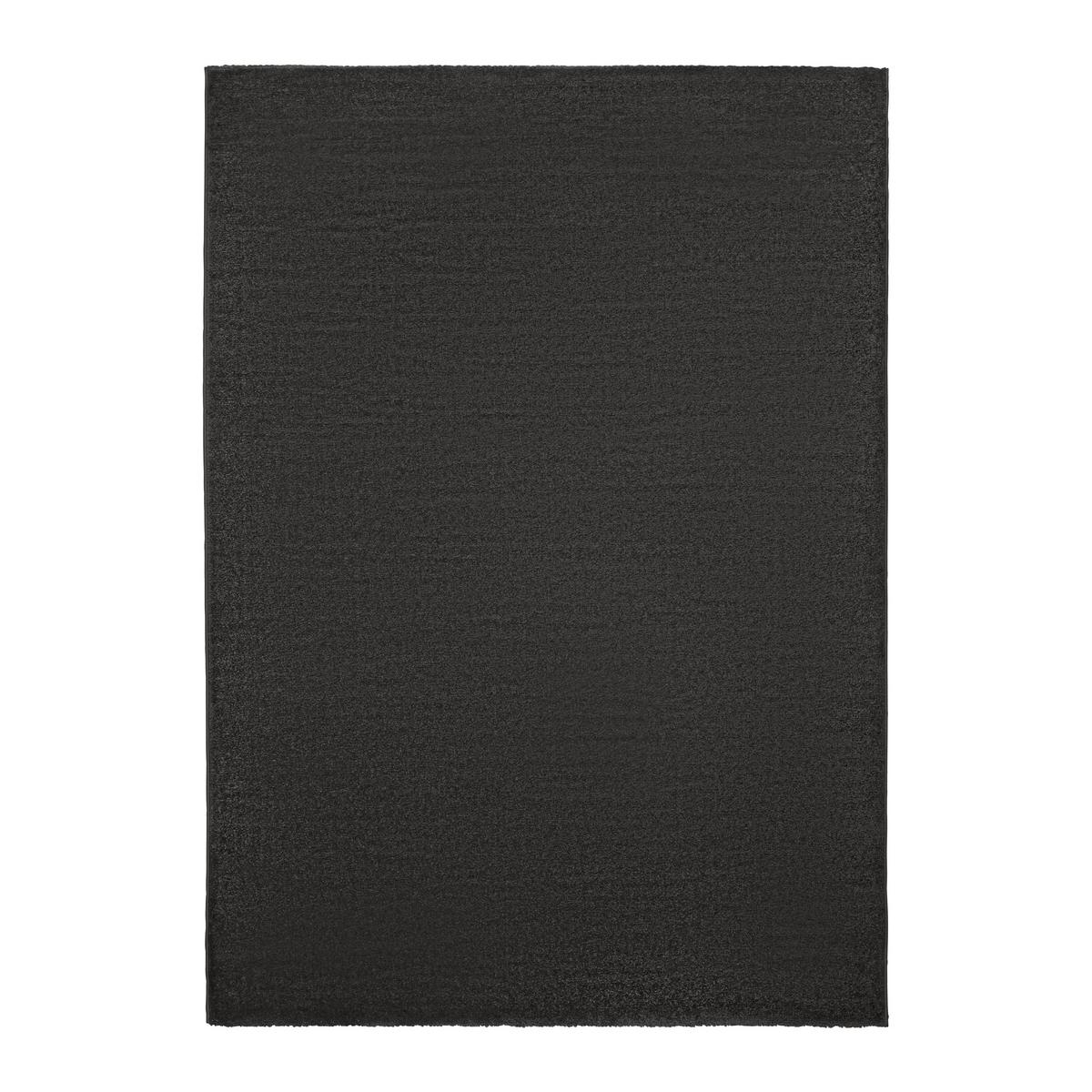 Webteppich Jan 3 Anthrazit ca. 160x230cm - Anthrazit, KONVENTIONELL, Textil (160/230cm) - Mömax