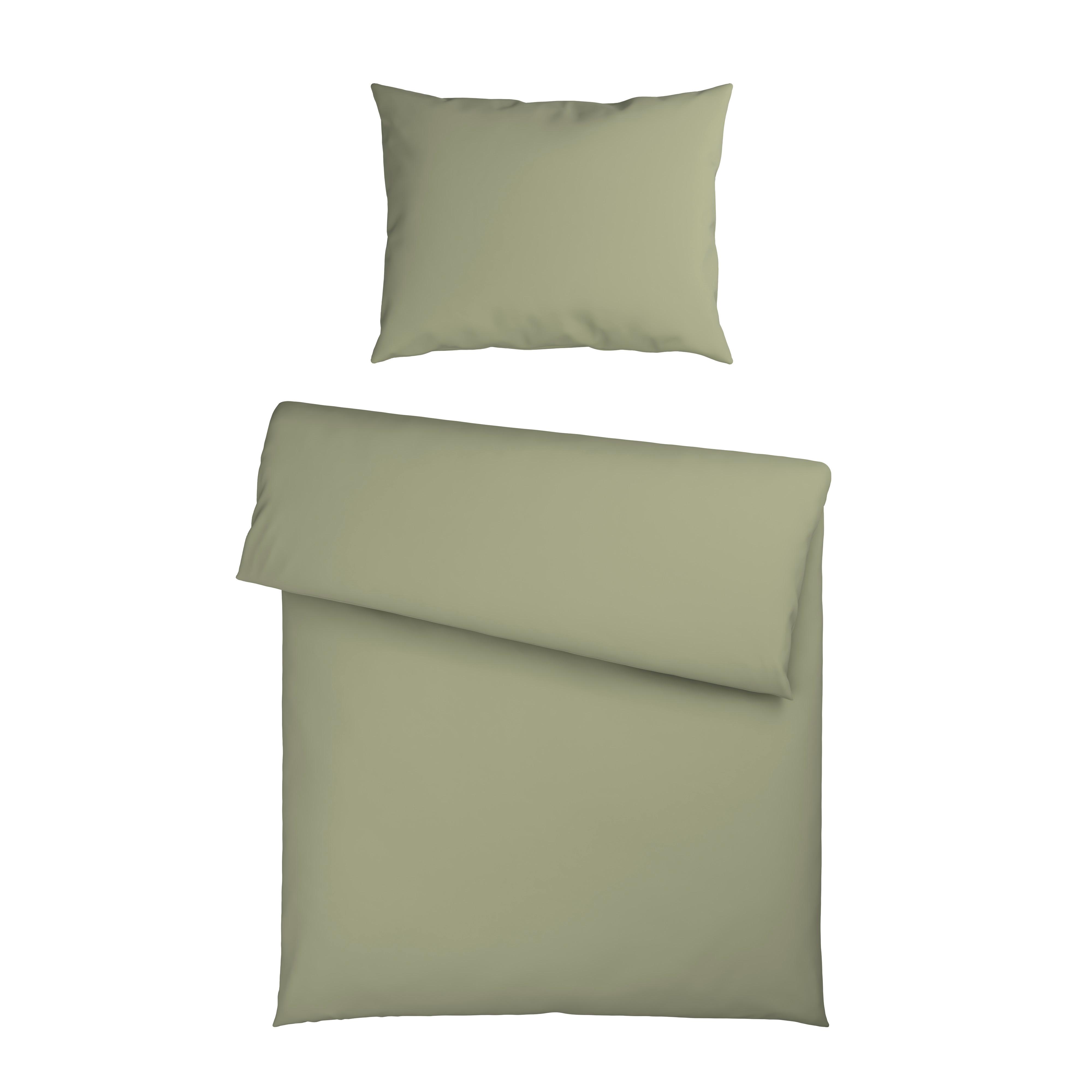 Ágyneműhuzat-garnitúra Elena - zöld, Modern, textil (140/200cm) - Mömax