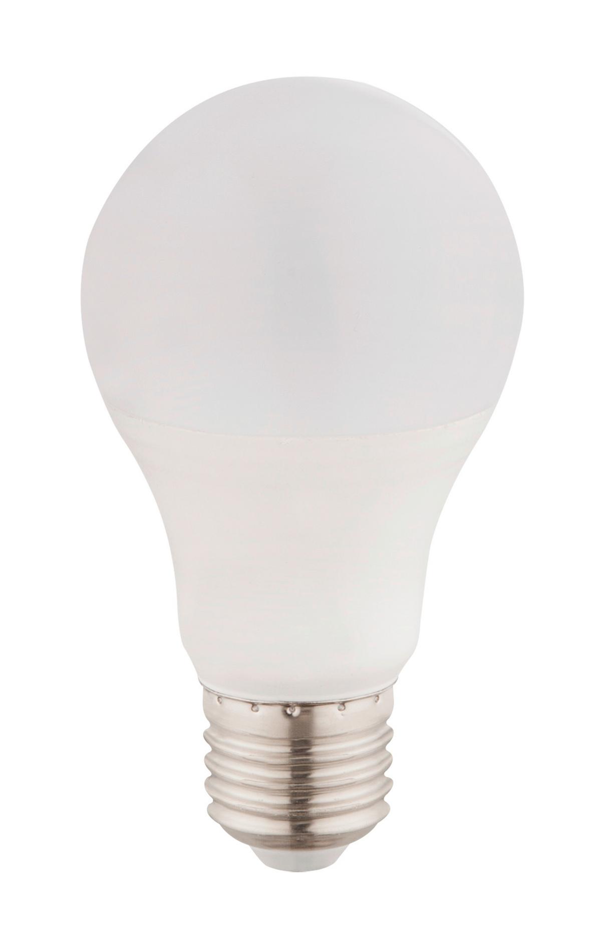 LED Fényforrás 11w E27 - opál, műanyag (6/11,5cm)