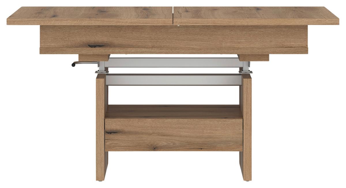 Stolić Cortado - boje hrasta, Moderno, drvni materijal (110-150/56-72/65cm) - Modern Living