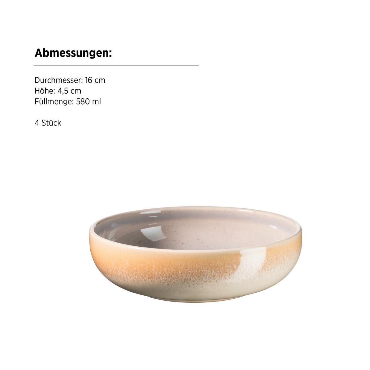 FRÜHSTÜCKSSERVICE CANDY - Flieder, Basics, Keramik - Mäser