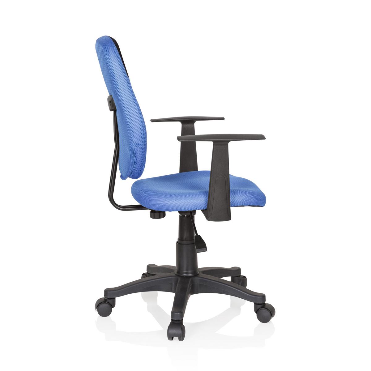 Otroški Vrtljivi Stol Kiddy Style, Modra, Črna - modra/črna, Basics, umetna masa (56/89-99/50cm) - MID.YOU