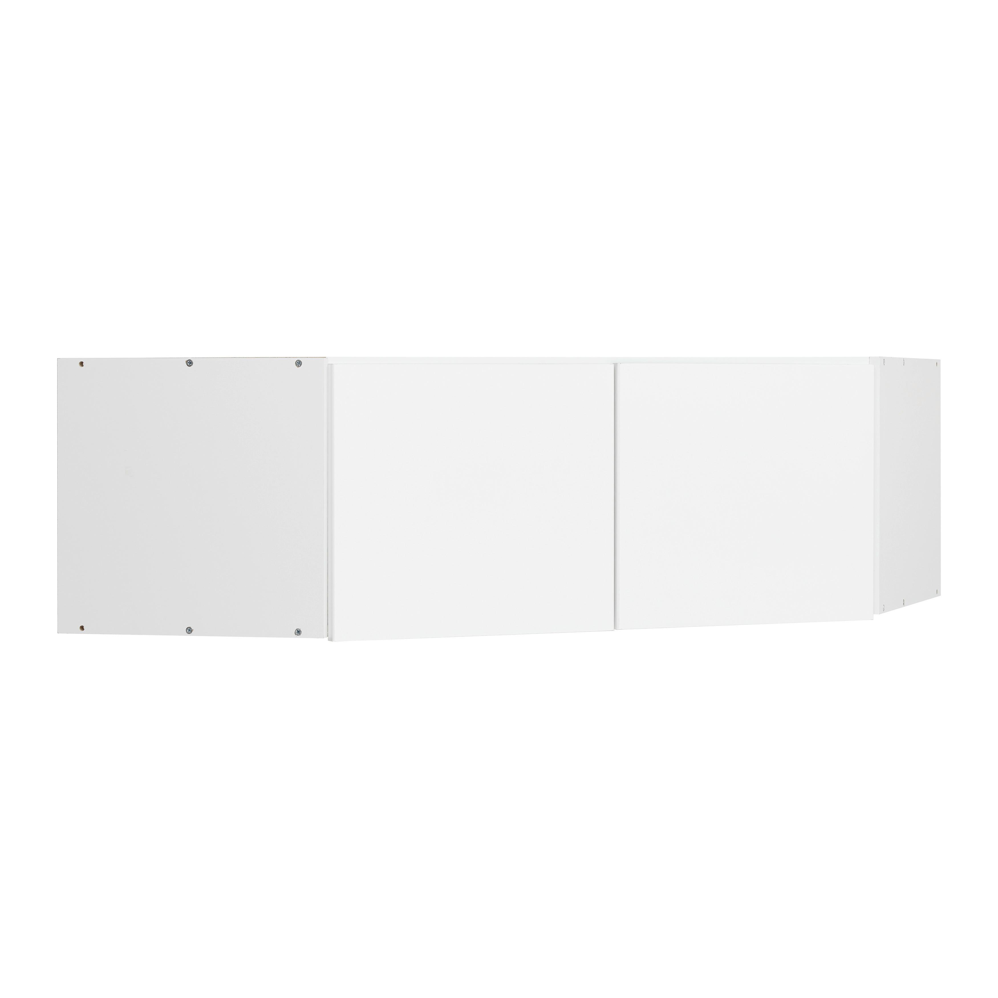 Aufsatzschrank Max-Extra Weiß - Weiß, KONVENTIONELL, Holzwerkstoff (117/39/104cm) - Mömax