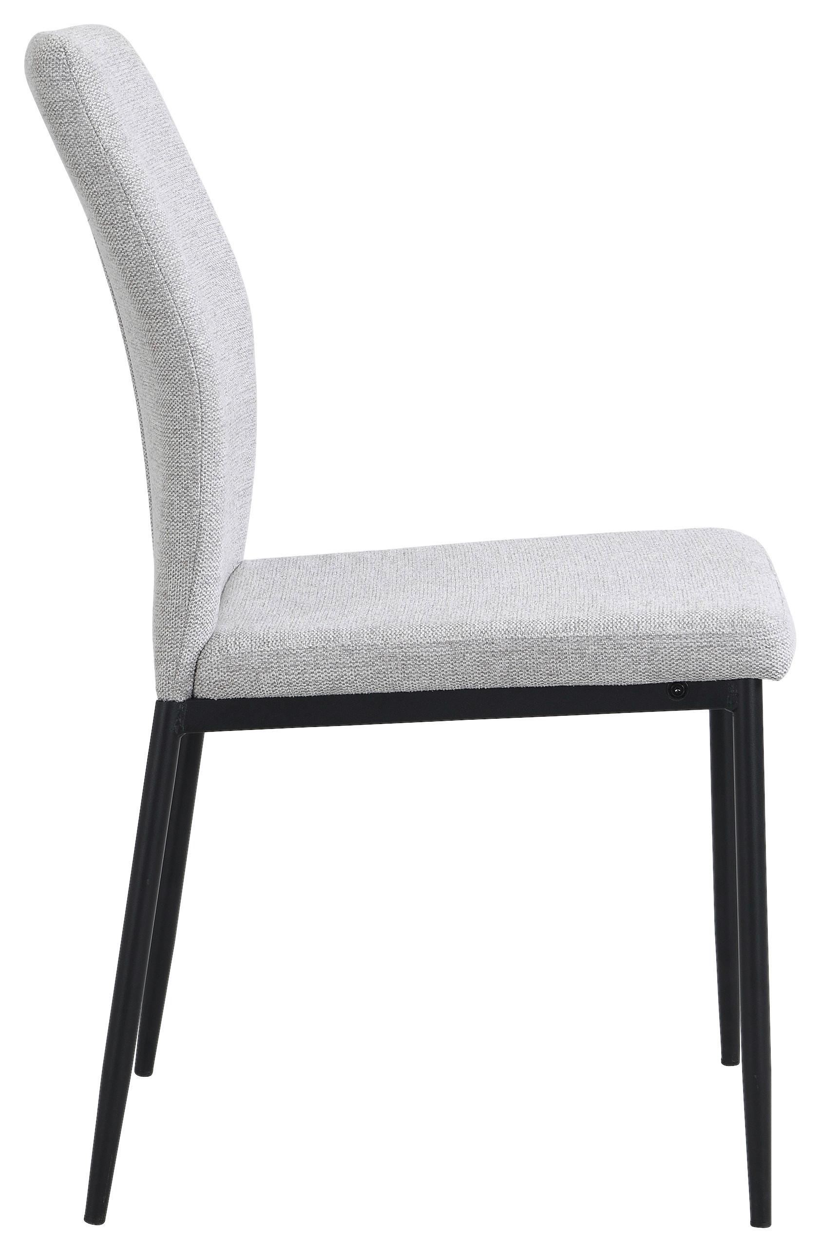 Stol Augusta, Siva - siva/črna, Konvencionalno, kovina/tekstil (45/87/56.5cm)