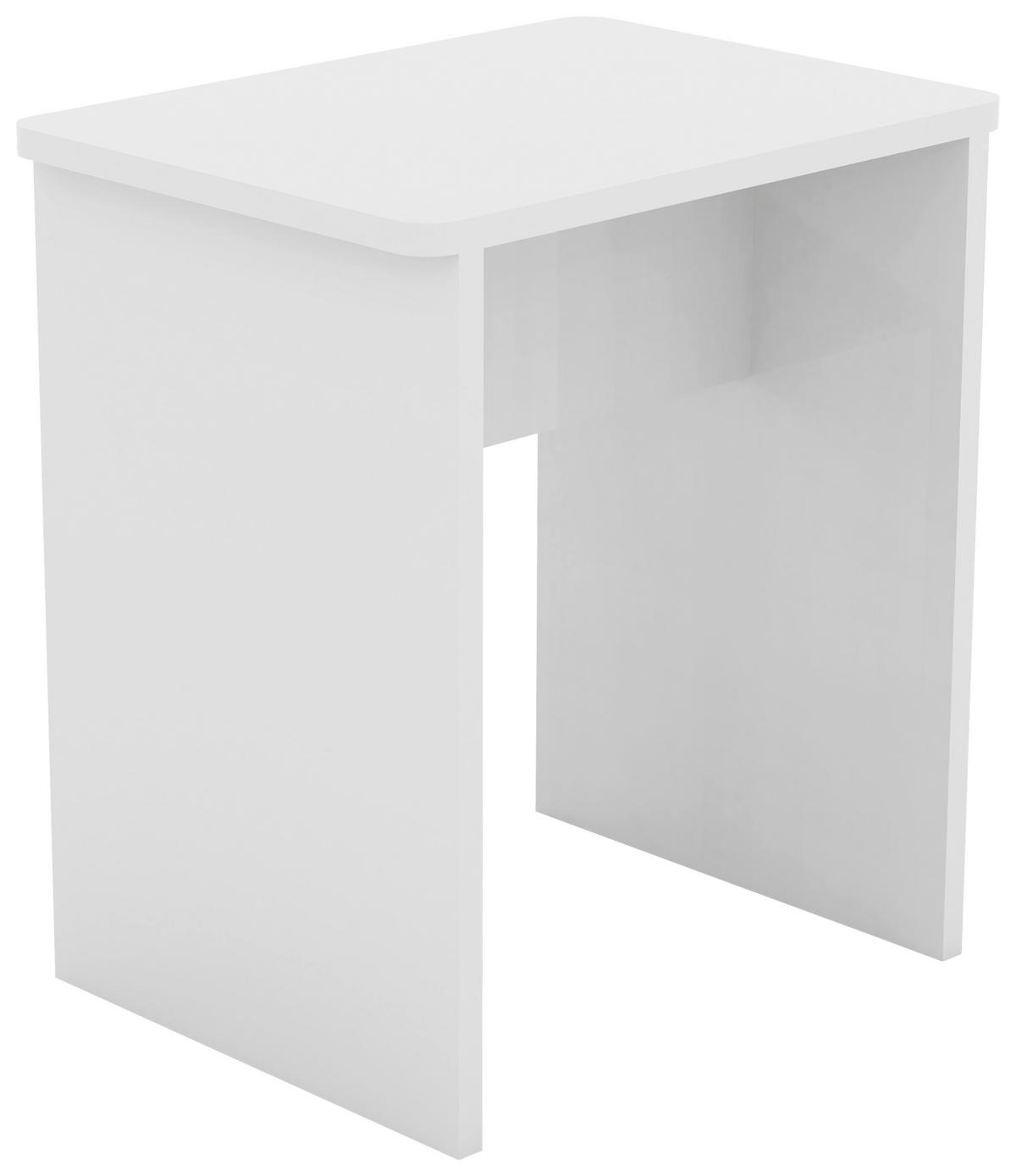 Tabure Esal, Bela - bela, Moderno, leseni material (40/45/30cm) - MID.YOU