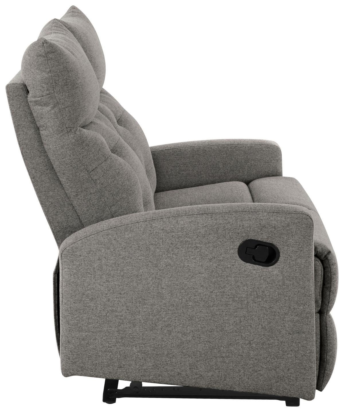 Dvosjed Sa Relaks Funkcijama Valencia - taupe, Moderno, drvo/metal (129/103/91cm) - Mömax