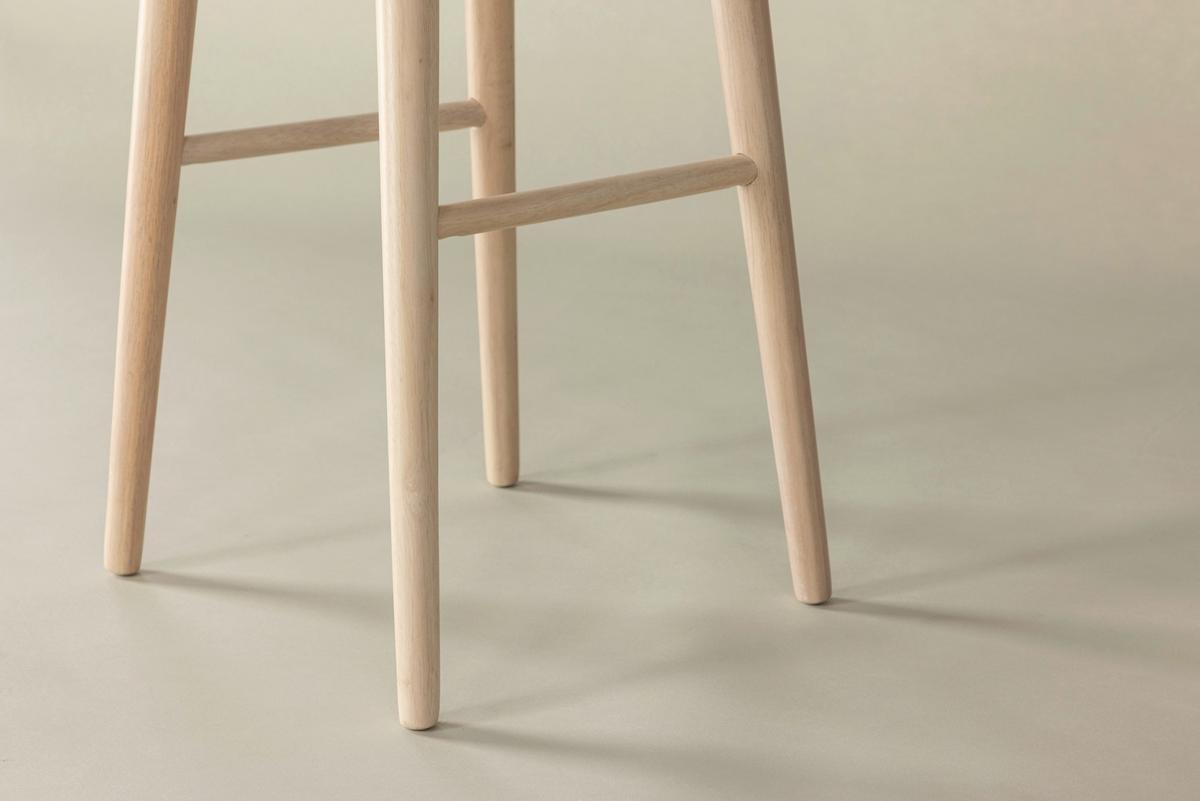 BARHOCKER-SET MOLLÖSAND - Weiß, Design, Holz (36/75/36cm) - Livetastic