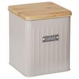Box mit Deckel Cosima Taupe - Taupe, MODERN, Holz/Metall (14/14/16cm) - Zandiara Box mit Deckel Cosima Taupe - Taupe, MODERN, Holz/Metall (14/14/16cm) - Zandiara
