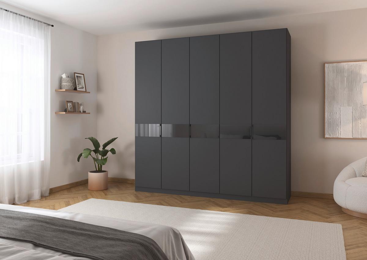 Ormar S Klasičnim Vratima Versity - siva, Trend, drvni materijal/metal (226/229/54cm) - Premium Living