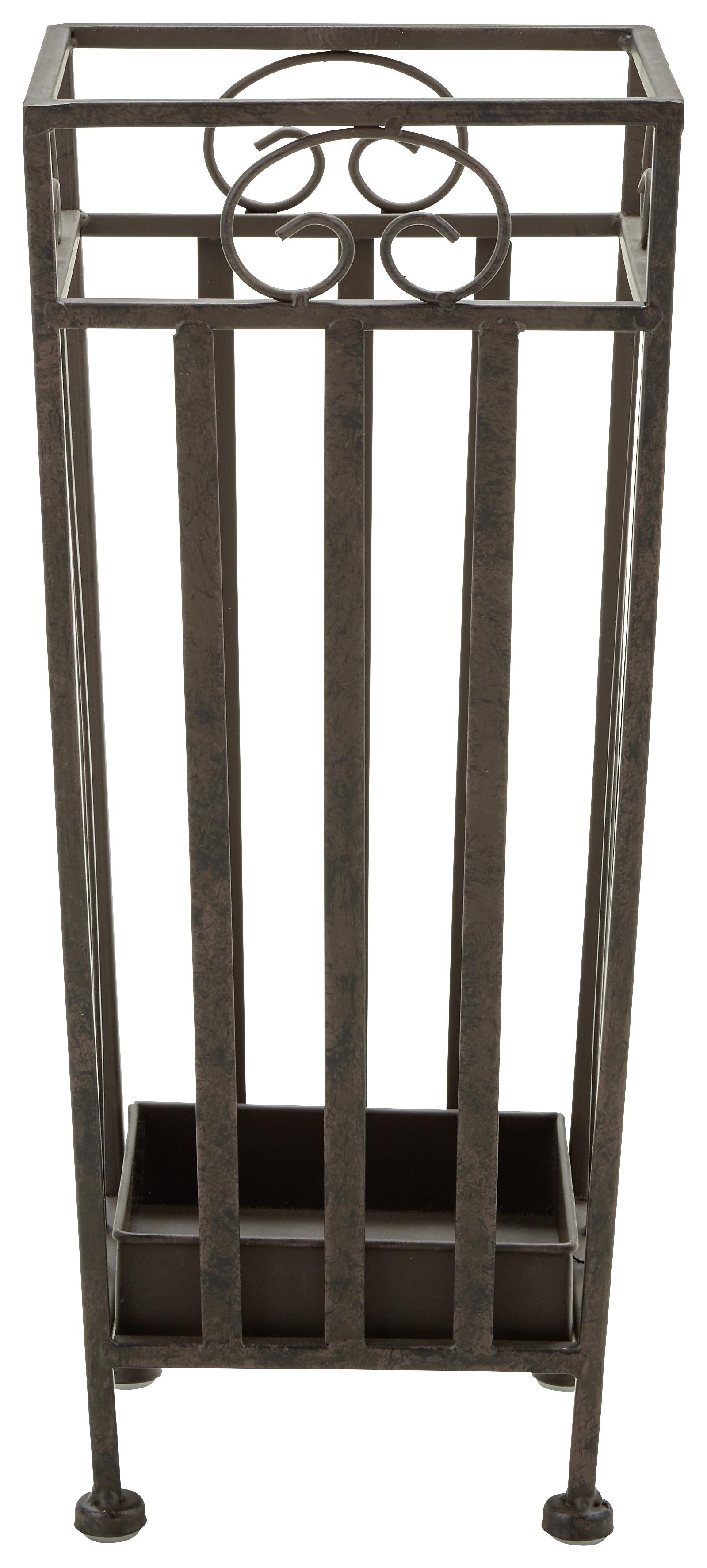 Schirmständer Rostfarben - Rostfarben, Romantik / Landhaus, Metall (20/46/20cm) - Mömax