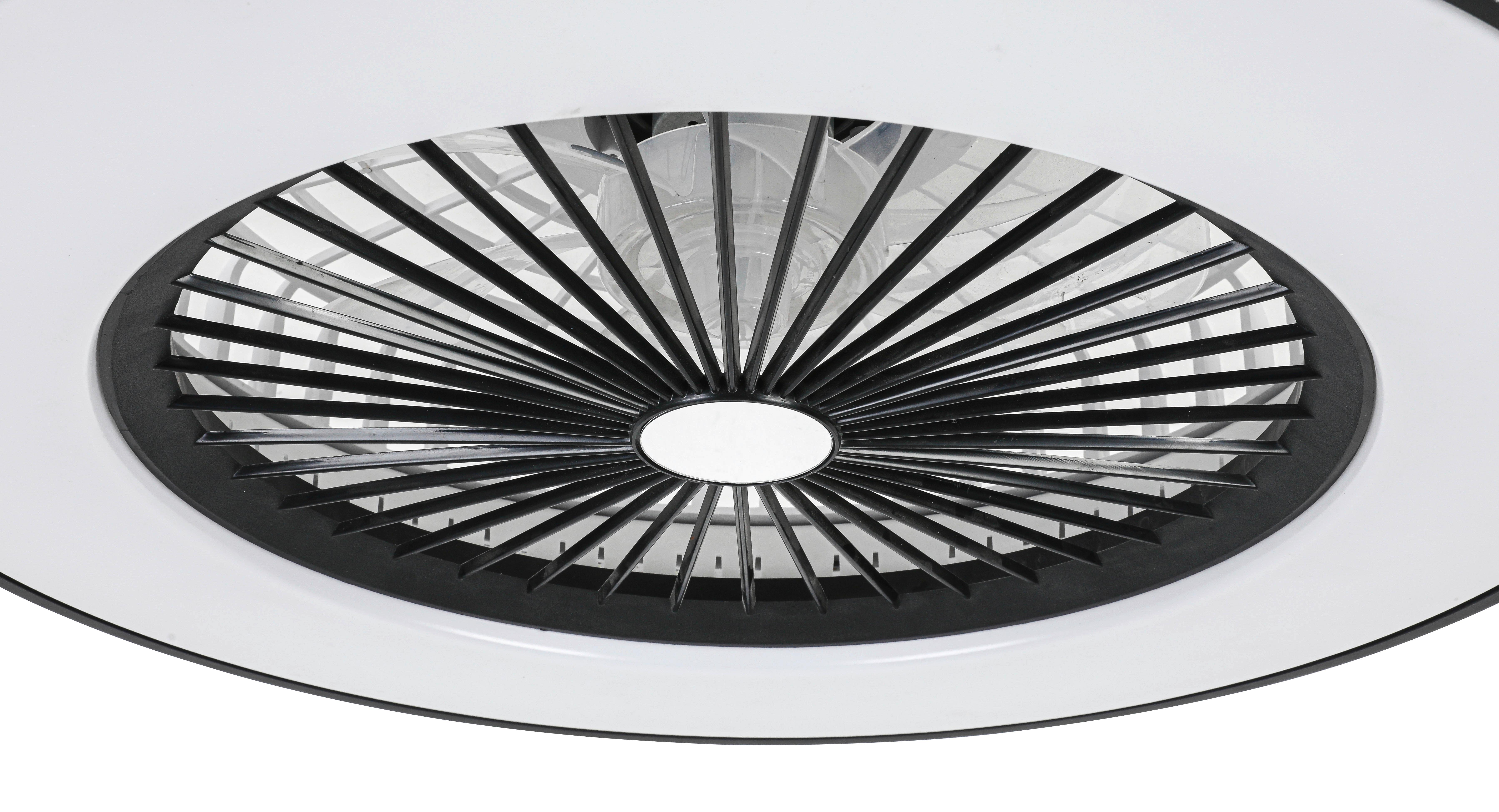 LED-TAKLAMPA MITZI - vit/svart, Modern, plast (57/19cm) - Mömax
