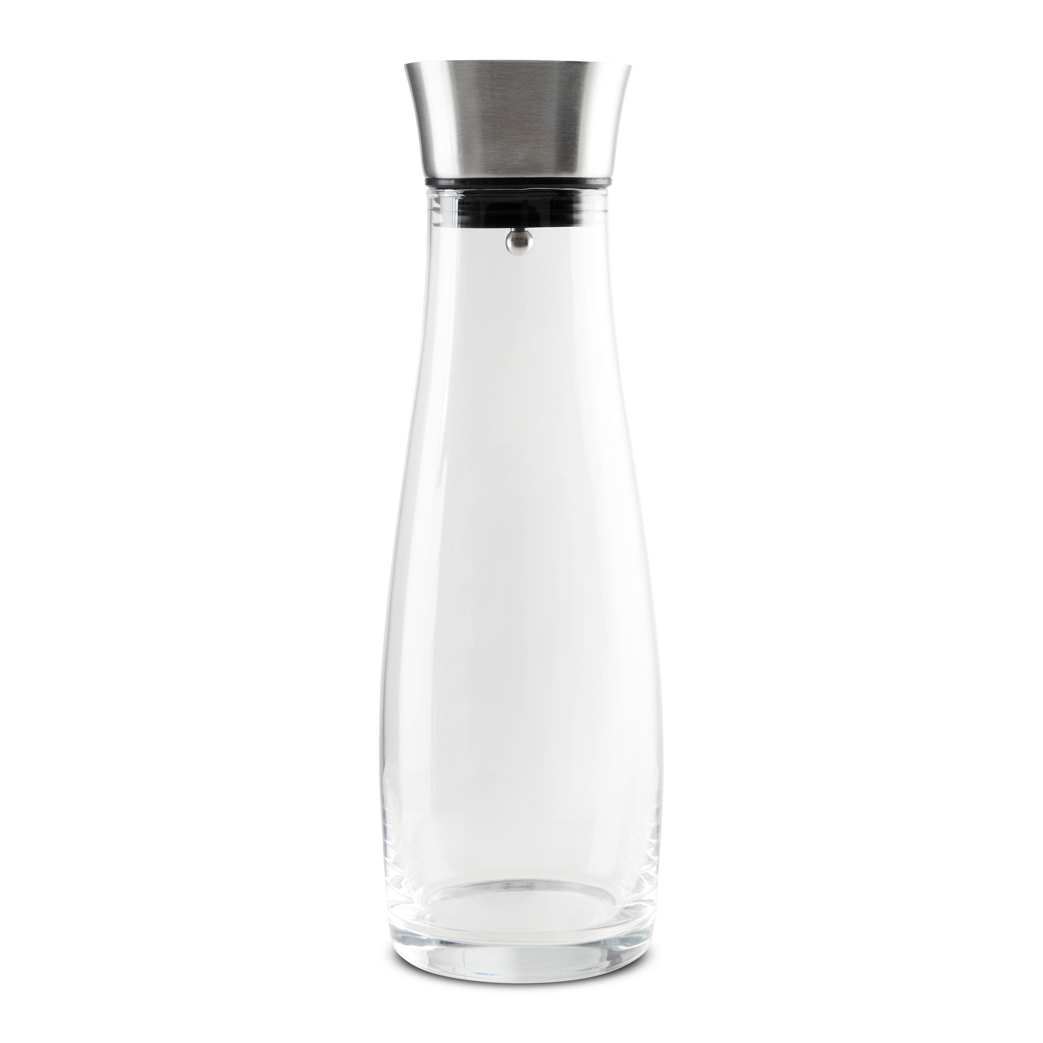 KARAFF ELENA - klar/silver, Klassisk, metall/glas (9,6/30,3cm) - Mömax
