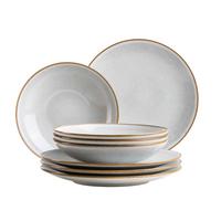 TAFELSERVICE 935601 SMOKYS TAFELSERVICE - Weiss, Basics, Keramik - Mäser