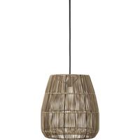 Außenhängeleuchte Saigon Grau max. 15 Watt - Grau, Basics, Kunststoff (38/38/250cm)